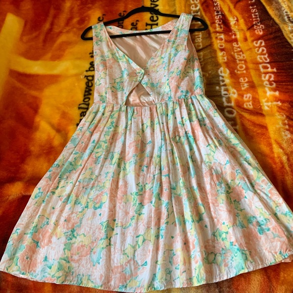 Ladies “I Love H81” Medium Light Faded Style Sun/Cocktail Dress - Picture 2 of 10